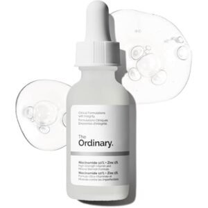 The Ordinary Niacinamide 10% + Zinc 1%, Brightening & Smoothing Serum for Blemish-Prone Skin, 30ml