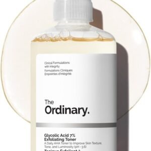 The Ordinary Glycolic Acid 7% Exfoliating Toner, Brightening and Smoothing Daily Toner for More Even-Looking Skin Tone