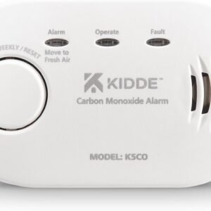 61XaWIKnNCL._AC_SL1200_.jpg Kidde 5CO Carbon Monoxide Alarm and Detector with AA Batteries - 10 Year Sensor Life CO Alarm for Home