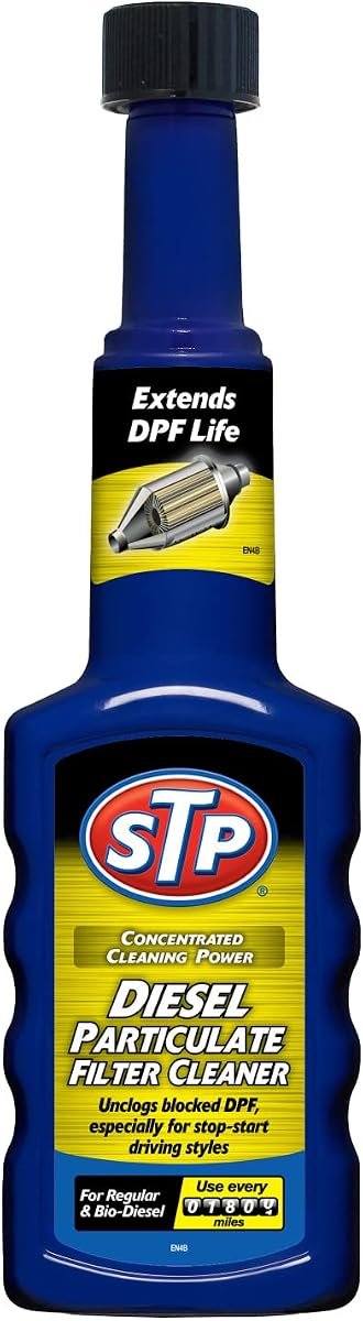 STP Diesel Particulate Filter Cleaner 200 ml, Restores Power & Acceleration | Cleans and Protects Your Filter by Re