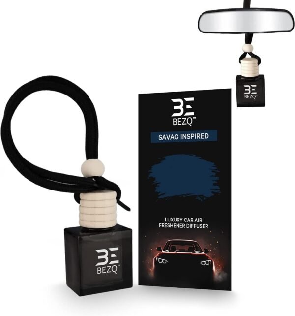 SAVAGE Car Fragrances Inspired Car Air Freshener for Men Diffuser Scent Luxury Ornament Long Lasting (SAVAG INSPIRE
