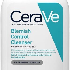 61t0Mox6TNL._AC_SL1200_.jpg CeraVe Blemish Control Cleanser for Blemish-Prone Oily Skin, 236ml | Exfoliating Gel-to-Foam Face Wash with 3 Essen