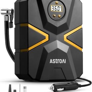 71Gd2BfIY2EL._AC_SL1200_.jpg AstroAI Tyre Inflator Air Compressor 12V DC, Digital Car Tyre Pump 150PSI with Preset Pressure & Auto Shut-Off