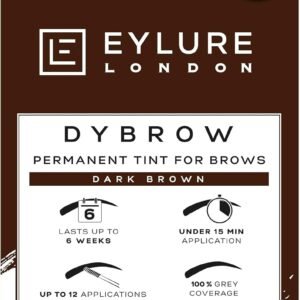 Eylure DYBROW Eyebrow Dye Kit, Dark Brown