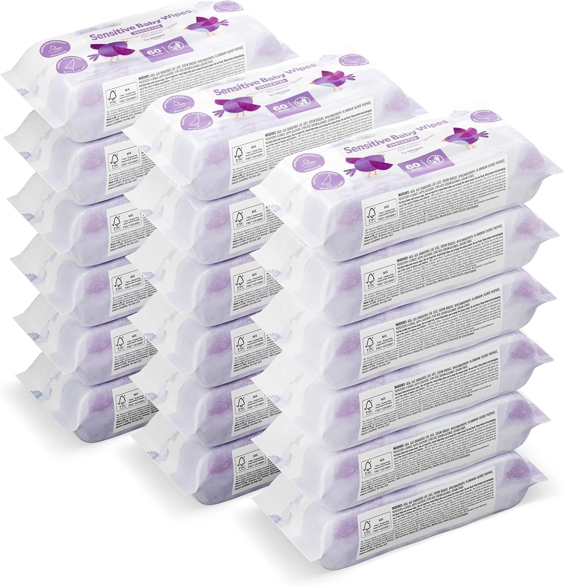 Sensitive wipes