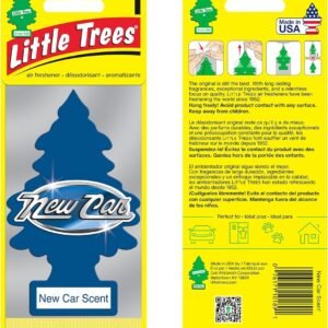 Little Trees Air Freshener, New Car Fragrance, Blue