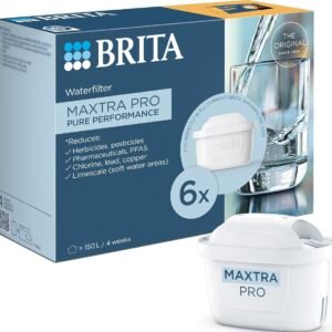 BRITA Water Filter Cartridge MAXTRA PRO Pure Performance, 6 Pack